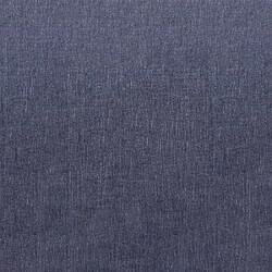 MAISON AUBERTIN Canapé Tissu Angle G Bleu Verduro 3 Pl Canapé 3 places tissu angle gauche bleu