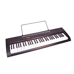 Bontempi Clavier 61 touches lumineuses + Adaptateur et prise USB