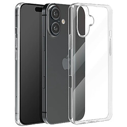 Avizar Coque Silicone pour iPhone 16 Plus Ultra-fine 0.3mm Anti-humidité Transparent