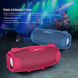 Yonis Enceinte Bluetooth Portable Outdoor TWS K-Song Avec Micro et Sangle pas cher