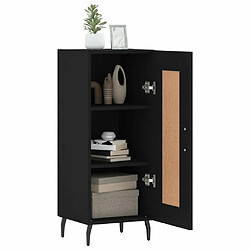 Acheter Maison Chic Buffet,Meuble de Rangement,commode pour salon,Cuisine Noir 34,5x34x90 cm Bois d'ingénierie -MN26425