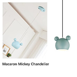 Avis Universal 18CCCO chambre d'enfant lustre, 220V bleu tricolore LED E27 allée baie fenêtre cartoon garçon et fille chambre à coucher lit regardant mignonne petite lumière