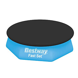 Bâche d'Hiver pour Piscine Fast Set Bestway Ø244 cm Ronde 