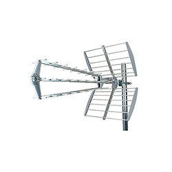 Sedea Antenne Trinappe UHF extérieure PREMIUM ST50 21-48 LTE700 - Gain 17,5 dB, Fréquences 470 à 694 MHz