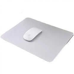 Universal Tapis de souris pour jeux Tapis de souris en aluminium Tapis de souris pour ordinateur portable (240x200mm) (argent)