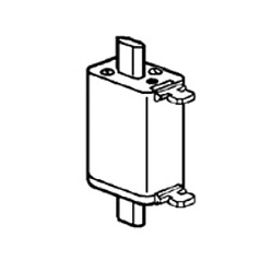 Legrand cartouche industrielle à couteaux - taille 1 - 250 ampères - type gg hpc - avec voyant