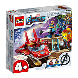 Lego 76170 Marvel Iron Man contre Thanos Multicolore pas cher