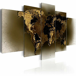 Paris Prix Tableau Imprimé Brass Continents 100 x 200 cm 