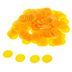 Acheter 100pcs 23mm jeu de jetons de poker jetons de poker marqueurs casino jetons comte amusant jouet