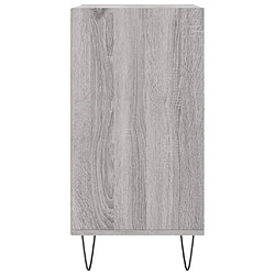 Acheter vidaXL Buffet sonoma gris 57x35x70 cm bois d'ingénierie