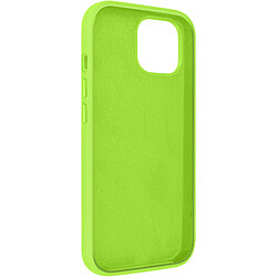 Moxie Coque pour iPhone 15 Plus Semi-rigide Intérieur Microfibre Vert Citron