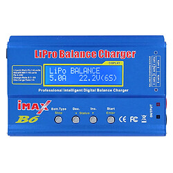 Chargeur de balance professionnel iMAX B6 Mini Balance Chargeur / Déchargeur Accessoire Bleu pour Batterie RC Modèle