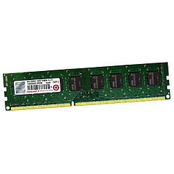 8Go RAM Transcend TS1GLK64V6H PC3-12800U DIMM DDR3 1600Mhz 2Rx8 1.5v CL11 · Occasion 