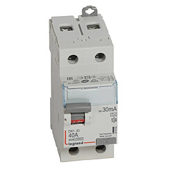 interrupteur différentiel legrand dx3 40a 30ma 2 poles type a - vis / vis