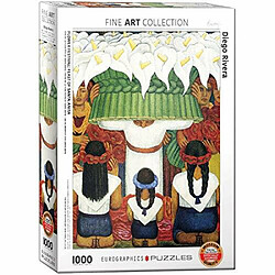 Puzzle Eurographics Flower Festival par Diego Rivera (1000 piAces) 