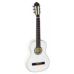 Ortega R121-1/2 - Guitare classique 1/2 - Blanc brillant (+housse)