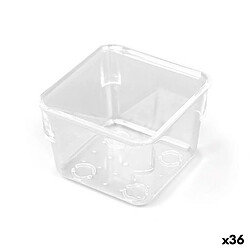 BigBuy Home Organisateur polyvalent 7,5 x 7,5 x 5,6 cm (36 Unités) 