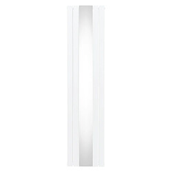 Monstershop Radiateur Plat avec Miroir - 1800mm x 425mm – Blanc