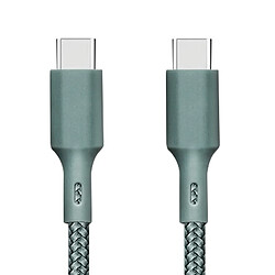 Câble USB-C / USB-C 2m Just Green Vert