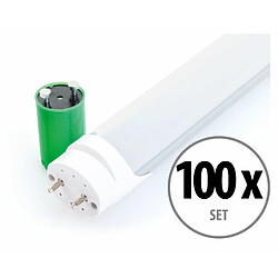 100x Showlite LED tube T8W24K45F-1500mm Set (lumière du jour 4500K) 