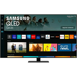 Samsung TV QLED 4K 138 cm QE55Q80B Smart TV 55 pouces