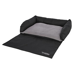 Kerbl Lit de voiture pour chien 80x60 cm Gris et noir