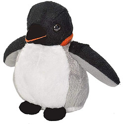 Wild Republic peluche CK Lil's Pingouin de 15 cm blanc noir