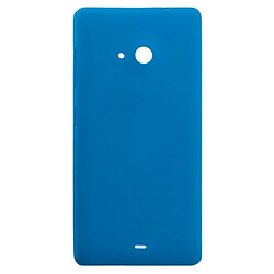 Wewoo Coque arrière bleu pour Microsoft Lumia 535 pièce détachée remplacement de la couverture arrière de la batterie