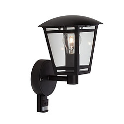 Brilliant (Lighting) Applique RILEY noir 1x40W capteur IR