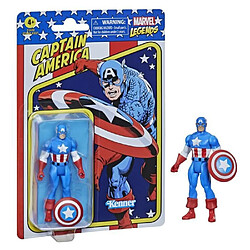 Acheter Hasbro Marvel Legends Retro - Figurine Captain America de 9,5 cm