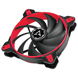 ARCTIC Bionix F140 - 140 mm Ventilateur Boîtier Gaming avec PWM PST - Ventilateur Refroidissement avec PST-Port - Réglage RPM en Synchro - Rouge