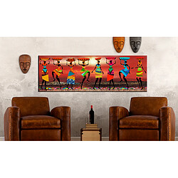 Artgeist Tableau - African Women Dancing [135x45]