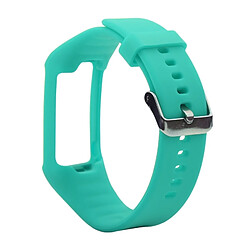 Wewoo Bracelet pour montre connectée Dragonne Sport en silicone POLAR A360 / A370 Vert menthe