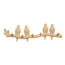 Avis Creative Oiseaux Muraux Art Cintre Cap Titulaire De Stockage Décor À La Maison Cadeau Perle 4 Oiseau