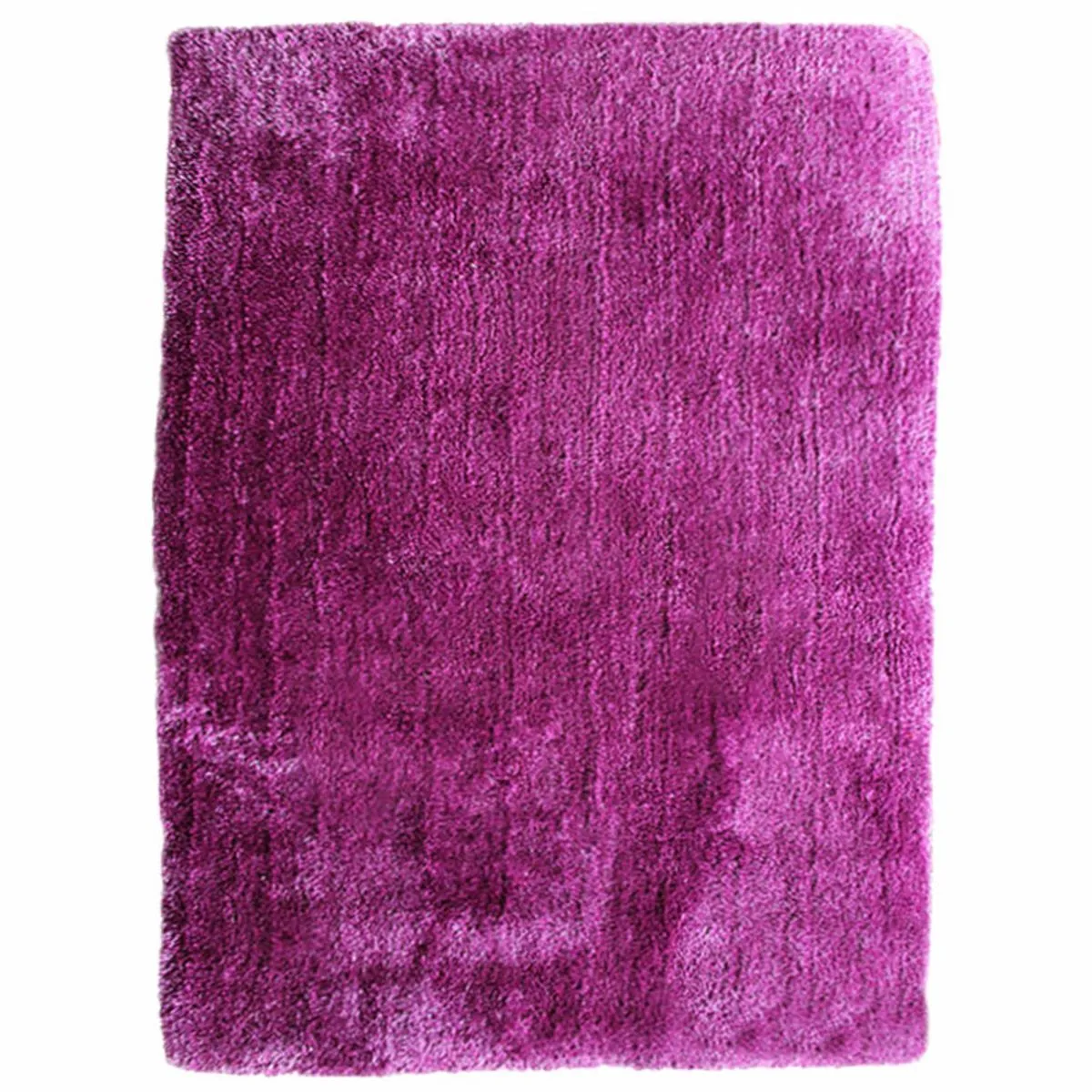 Thedecofactory BEST OF - Tapis poils longs toucher laineux violet 160x230