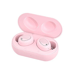 Universal Mini Bluetooth 5.0 TWS casque casque casque sans fil Fone de dans l'oreille casque rose fille de tous les téléphones cellulaires TW15 casque Bluetooth casque 