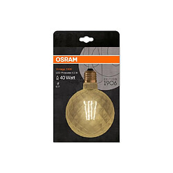 Avis OSRAM Edition 1906 Pinecone LED clair filament OR 5W=40 E27 chaud