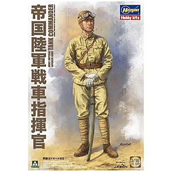 Hasegawa Figurine Mignature Ww Ii Imperial Japanese Army Tank Commander 