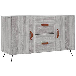 vidaXL Buffet sonoma gris 100x36x60 cm bois d'ingénierie