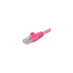 CAT 6-100 UTP MAGENTA 1m