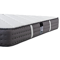 LUXURY LITERIE Matelas 160x200 cm, Sleeperfect, 20 cm, mémoire de forme, ferme, indépendance du couchage, face été/hiver pas cher