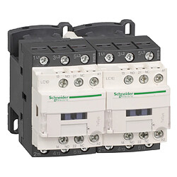 contacteur inverseur - tesys d - 9a - 1f+1o - 24v ac - schneider electric lc2d09b7