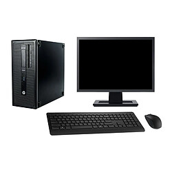 PC Tour HP ProDesk 600 G1 Ecran 19" G3220 RAM 8Go Disque 1To Windows 10 Wifi - Occasion