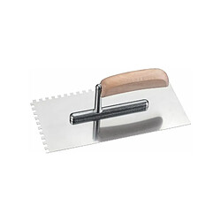 WESTEX Platoir dentelé inox, 270 x 130 mm, denture 6x6 mm ()