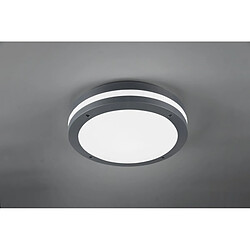 Lumière Flush extérieur moderne anthracite 3000K IP54 avec PIR