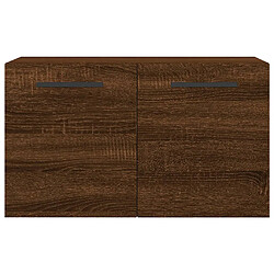 Acheter vidaXL Armoire murale Chêne marron 60x36,5x35 cm Bois d'ingénierie