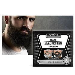 Coloration Pour Barbe Shampooing Colorant Assombrissant Colore Progressivement La Moustache (15 Ml) 1 Pc