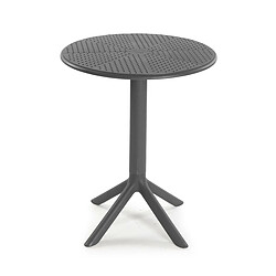 Table d'appoint Versa Gris Plastique 75 cm