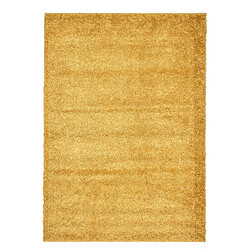 Hadorn Tapis shaggy 120x80 jaune Limited Edition 