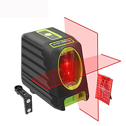 Wewoo Télémètre Mètre Laser BOX-1R 1V1H Murs et planchers de niveau à faisceau laser, 2 lignes, 40mW 10mW (Rouge) 